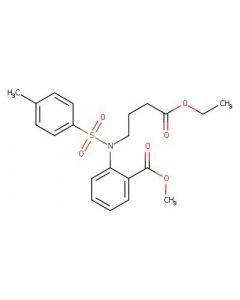 Astatech METHYL 2-[(3-ETHOXYCARBONYL-PROPYL)-(TOLUENE-4-SULFONYL)-AMINO]-BENZOATE; 0.1G; Purity 95%; MDL-MFCD00666419